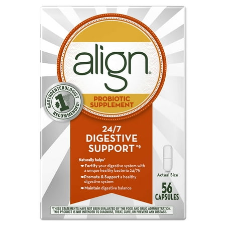 Align Probiotic Supplement 56 Count - Walmart.com