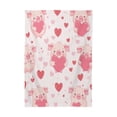 thumbnail image 2 of 60x108 Inch Tablecloth Polyester Square Tablecloth for Home Kitchen Dinner Decor Pink Cute Pigs, 2 of 9