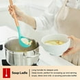 thumbnail image 7 of Kitchen Utensils Set of 6, VeSteel Silicone Cooking Utensils with Wooden Handle(Turquoise), 7 of 7