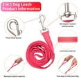 thumbnail image 4 of Katieovy Dog Harness and Dog Leash Set,Reflective No Pull Dog Harness for Medium Dog,Mesh Adjustable Dog Harness with Dog Poop Bag Holder,Pink, 4 of 7