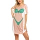 thumbnail image 3 of SAYOO Vestido Casual de Verano para Mujer, Estampado de Bikini 3D Cuello Redondo Manga Corta Relax-Fit One Piece para Damas SAYOO  Moda, 3 of 6