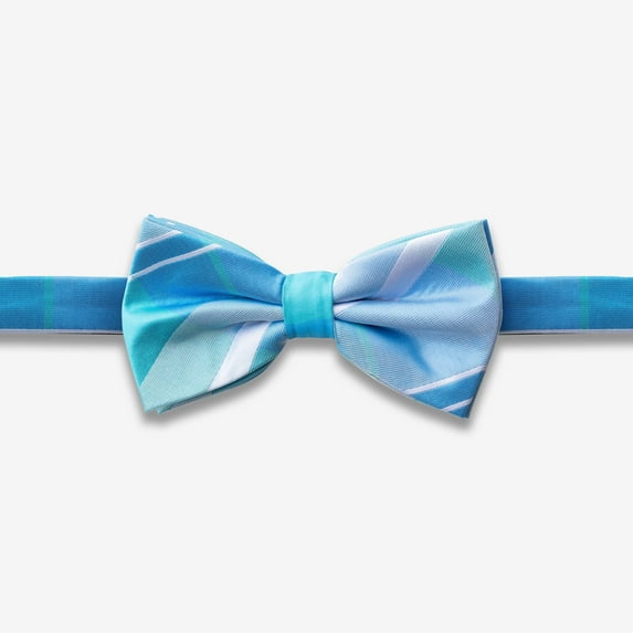 Aqua Plaid BoTie