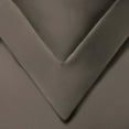 thumbnail image 3 of BNM Solid Cotton Blend Duvet Set, Full/ Queen, Grey, 3 of 4