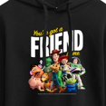 thumbnail image 3 of Toy Story - You've Got A Friend In Me - Juniors Cropped Pullover Hoodie, 3 of 5