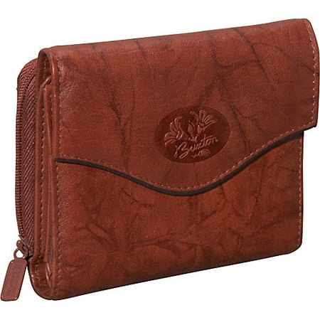 French Purse Rose - Buxton Women Heiress Zip French Purse