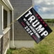 thumbnail image 4 of Bandera para exteriores Trump 2024 Take America Back Election - The Return, 3 x 5 pies, pancarta para exteriores, bandera de doble cara para casa, jardín, patio, desfile, cartel para fiesta, tapiz de, 4 of 8