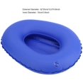 Bed Pan, Premium PU Inflatable Bedpan Bed Potty Portable Anti Bedsore