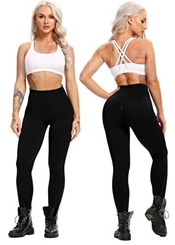 INSTINNCT Womens Yoga Pants Seamless High Waist Butt Push up Tummy Control Gym Sport Workout Leggings