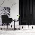 thumbnail image 3 of SET DE 2 SILLAS VELVET MODERNAS PARA COMEDOR MARCA GRAVITA, 3 of 7