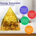 thumbnail image 5 of Pirámide de orgón para energía positiva, pirámides curativas para reducir el estrés Chakra Reiki curación meditación atrae suerte y éxito, 5 of 5