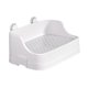 thumbnail image 3 of Bandeja de arena para cobayas, orinal portátil, antideslizante, rectangular, de alta calidad blanco, 3 of 9