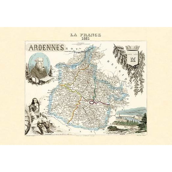 Ardennes- Fine Art Canvas Print (20" x 30")