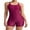 Pink&Cresswise, variant on Asoul Athletic Boyleg Swimsuits for Womens Crisscross One Piece Bathing Suits Double Straps Swimwear