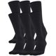 thumbnail image 2 of Calcetines Under Armour para entrenamiento para adulto, algodón, caña media, negros, paquete de 6, talla XL, 2 of 6
