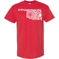 thumbnail image 3 of Inktastic Oklahoma Silhouette Mandala T-Shirt, 3 of 5