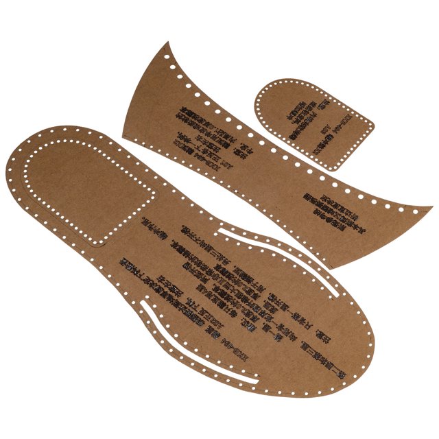 unbranded 1Jgo Para Sandalias Plantilla De Cuero Para Crear Pantuflas Pintorescas