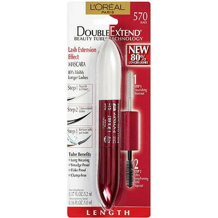 L'Oreal Paris Black Double Extend Mascara, Black