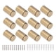 thumbnail image 1 of Juego de 12 tornillos separadores de acero inoxidable, clavos publicitarios, soportes de carteles para pared, tornillos para soporte acrílico, 1 of 5