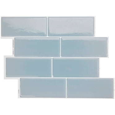Smart Tiles - Peel and Stick Backsplash Tiles - Premium 3D Kitchen and Bathroom Tile