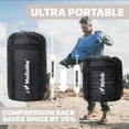 thumbnail image 6 of Ocean Blue Everyday 3 Season 50-80° F Sleeping Bag for Camping Hiking Backpacking, 6 of 8
