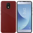 thumbnail image 3 of GSA Embossed Hybrid Case For Samsung Galaxy J7 (2018), J737 Red, 3 of 3