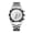 White surface silver belt 2, variant on Men's quartz watch, waterproof non-mechanical watch, large dial men's watch, calendar sports watch, creative men's electronic watch