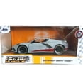 thumbnail image 2 of Jada 1:24 Bigtime Muscle 2020 Gray Chevrolet Corvette Stingray C8 Model 33045(Selections May Vary), 2 of 6