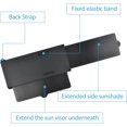 thumbnail image 3 of Car Sun Visor Sunshade Extender, Universal Anti-Glare Polarized Sun Visor Extender, Adjustable Suns Visor, Sunshade Extender for Front Seat Driver or Passenger((31X13CM)), 3 of 6
