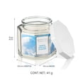 thumbnail image 3 of Vela aromática Scentworx HS Homeworx White Cotton Clouds 3 pabilos, 3 of 4
