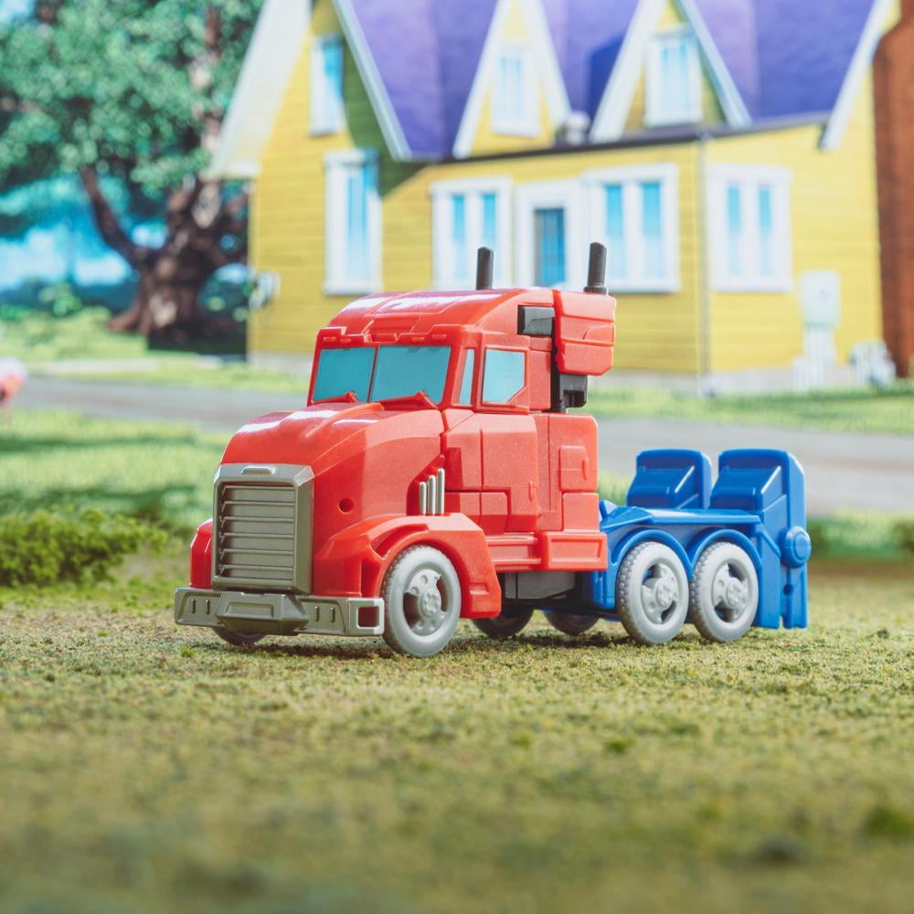 Transformers: EarthSpark Optimus Prime Kids Toy Action Figure for Boys and Girls Ages 6+ (5”)