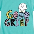 thumbnail image 3 of Peanuts - Good Grief Charlie Brown - Youth Girls Short Sleeve Tee, 3 of 6