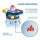 thumbnail image 2 of Lampara Luz De Noche LED Infantil Proyector Estrellas Ele-Gate Azul 14x14x18cm, 2 of 5