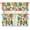 Colorful Hippie, variant on Colorful Hippie Kitchen Curtains and Valances Set of 3, Fashion Rod Pocket Tier Curtains Window Treatment Tiers for Farmhouse Bedroom Bathroom Living Room Small Kitchen Curtain