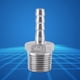 thumbnail image 2 of Conector de cola de manguera de púas para instalación de tuberías de rosca macho de acero inoxidable 304 (1/2 "x 8mm), 2 of 3