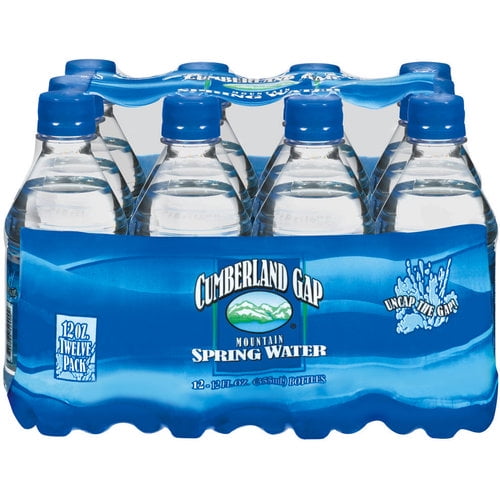 Cumberland Gap Mountain Spring Water, 12 Fl. Oz., 12 Count