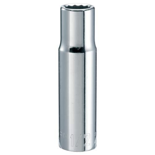 CRAFTSMAN Deep Socket, SAE, 1/2-Inch Drive, 1/2-Inch, 12-Point (CMMT47521)