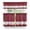 Burgundy, variant on Gingham Check Live~Laugh~Love Complete 3 Pc. Kitchen Curtain Tier & Valance Set - Burgundy, 24 in. Long