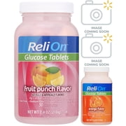 ReliOn Glucose Tab 50ct 4 Flavors Bundle