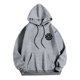 thumbnail image 4 of WILLBEST Sudaderas para Hombre y Mujer, Otoño e Invierno, Color Sólido, Estampado De Coco, Suéter con Capucha, Manga Larga, Bolsillo Mediana​​, 4 of 5