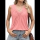 thumbnail image 2 of Camiseta Sin Mangas Informal para Mujer, Color Rosa, Talla XL, 2 of 10