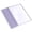 Purple, variant on Homerr Clear Folder with Sliders Set of 10 Transparent Folders A4/Letter Clear Report Covers 10 Pcs Sliding Bar Thickened Drawbar Folder