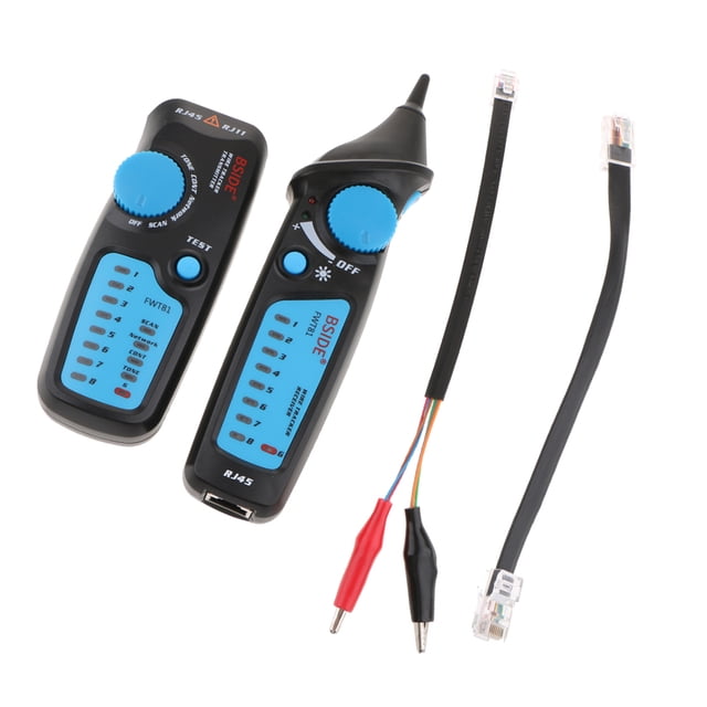 de Cables Buscador de Líneas FWT81 Cable Probador de Líneas Telefónicas Mensaje de Error en de Medición Propósito Especial Yotijar Probador de cable de red
