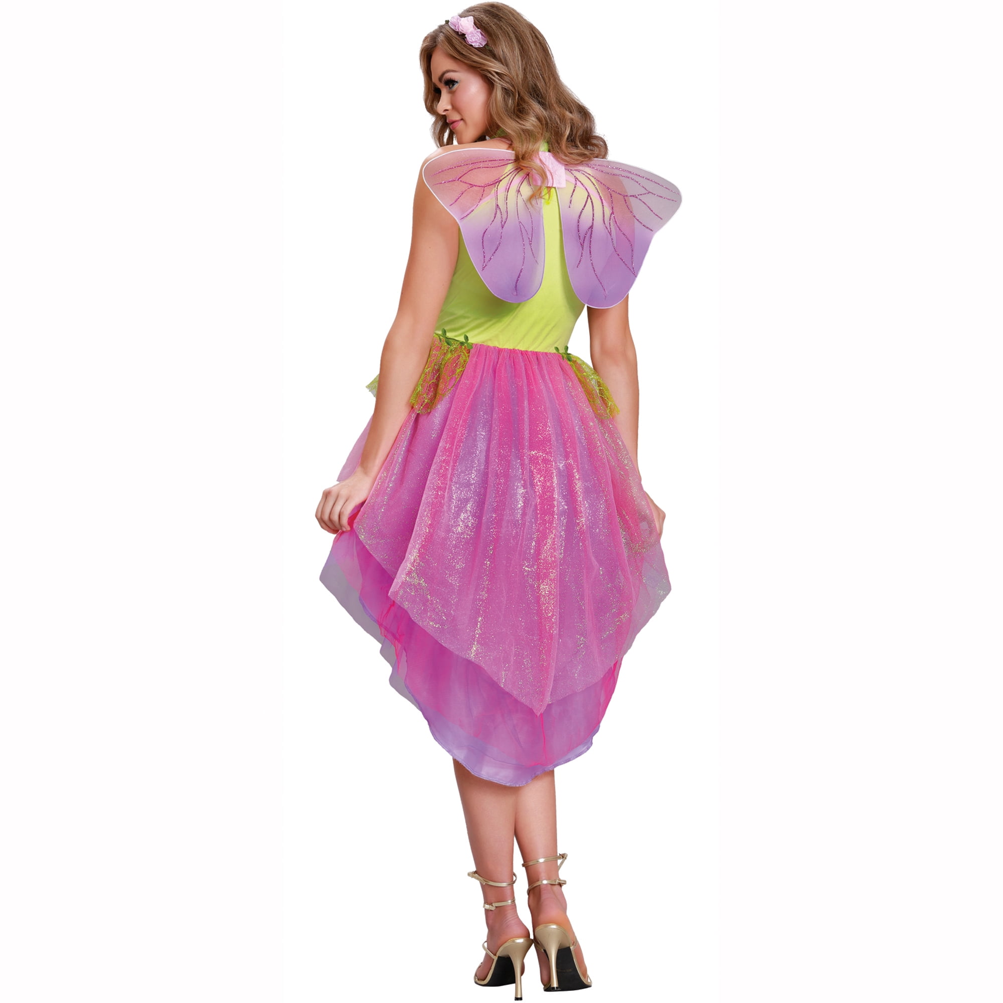 Women's Adult Woodland Fairy Halloween Costume, Large