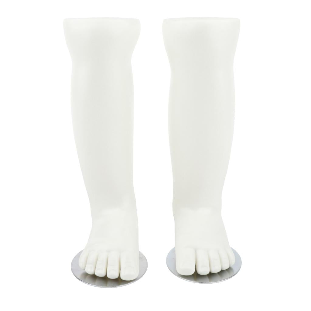Foot Mannequin Foot Model Socks Display & Magnet Baby Children Kids Feet 