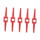 thumbnail image 2 of 5 piezas de carcasa de cable de cambio de freno de bicicleta, adaptador de reparación de tubería de aceite resistente Rojo, 2 of 8