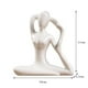 thumbnail image 4 of Figura de yoga de cerámica, estatua decorativa, postura de meditación, escultura, decoración para el hogar y el jardín. El 10x3.5x11cm, 4 of 4