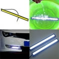 thumbnail image 4 of MINKUROW 12V LED STRIP DRL DAYTIME RUNNING LIGHTS FOG COB CAR LAMP DRIVING WHITE US, 4 of 5