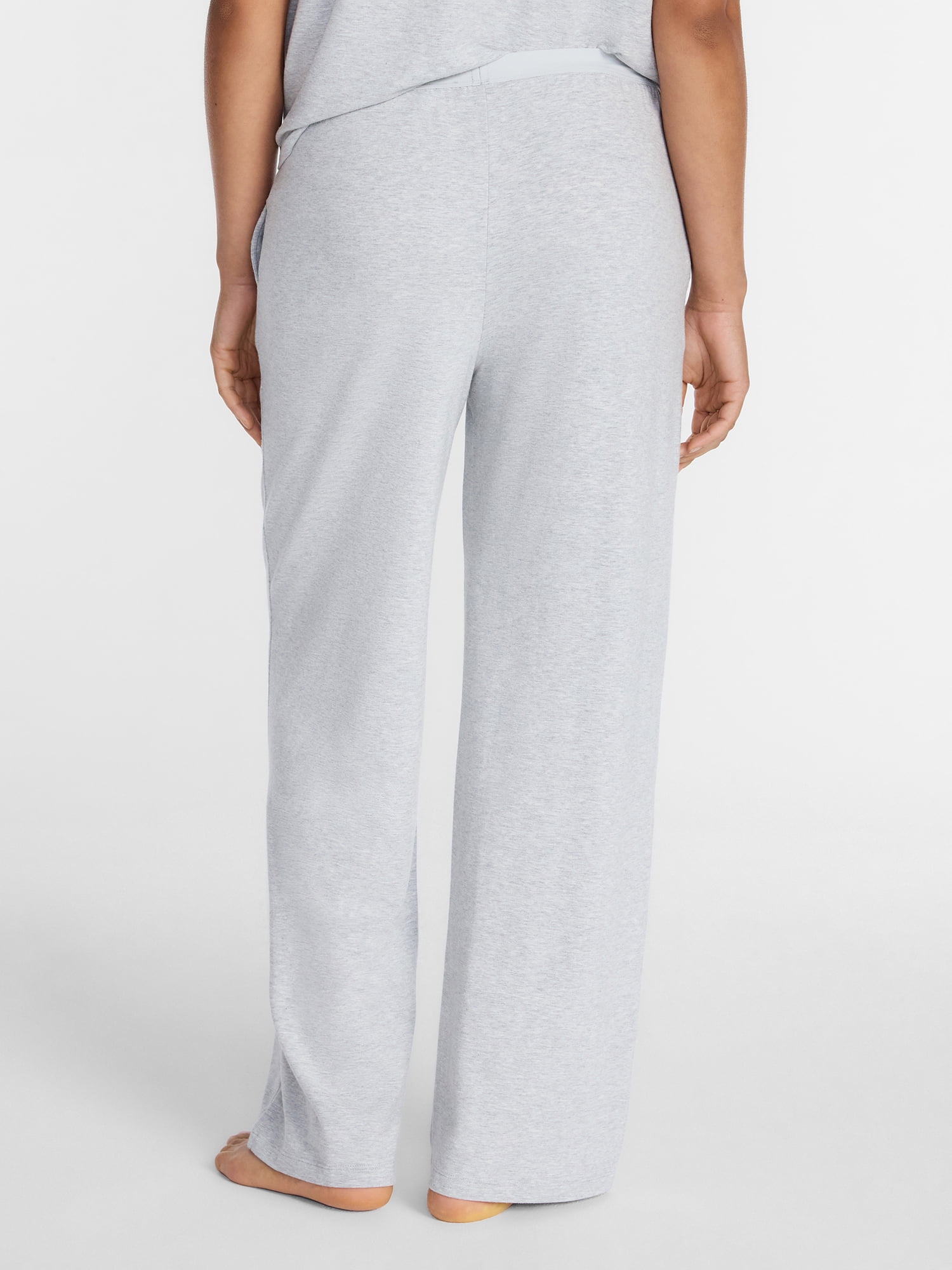 Joyspun Women’s Cotton Blend Sleep Lounge Pants, Sizes S-3X