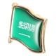 thumbnail image 4 of Saudi Flag Brooch Pin for Men – Durable Metal Lapel Badge for Clothing, Accessories & Events – Collectible Patriotism Souvenir for Travelers and, 4 of 4