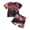 Red, variant on FDDMis Baby Girl Shorts Set Girls Outfits Size 7/8 Newborn Outfit Girl Girls Dance Tops and Black Shorts Girls Size 5 Clothes 2 Year Old Girl Clothes, Green 18-24 Months